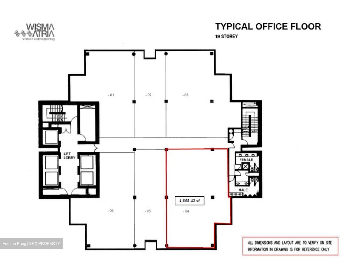 Wisma Atria (D9), Office #466690021